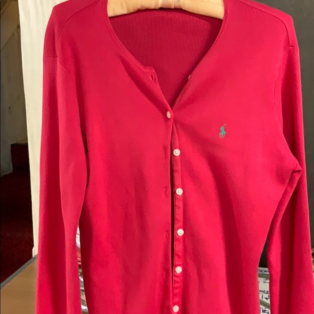 Pink sweater size medium